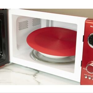 Red Microwave Silicone Cover